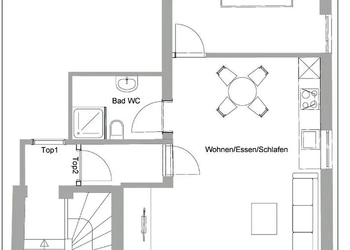 Idyllische In Zentrumsnaehe Mit Parkplatz 2 *